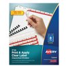 Avery Dennison Label Dividers, 8 Tab, PK25 11444